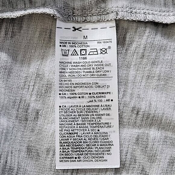 Old Navy Shirt Dress Womens M Beige Snow Leopard Cinched Waist SS Summer Cottage - Picture 12 of 16